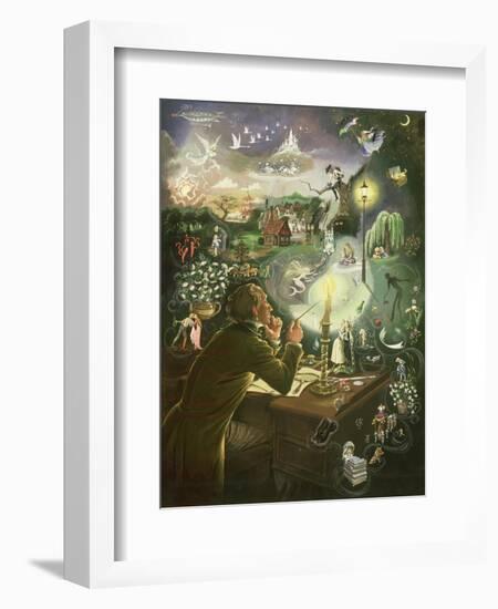 Hans Christian Andersen-Anne Grahame Johnstone-Framed Premium Giclee Print