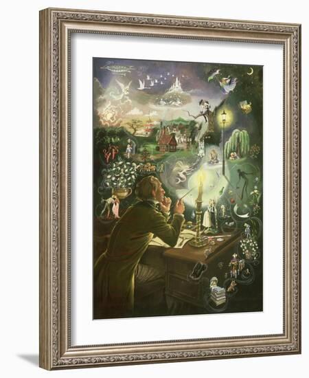 Hans Christian Andersen-Anne Grahame Johnstone-Framed Giclee Print