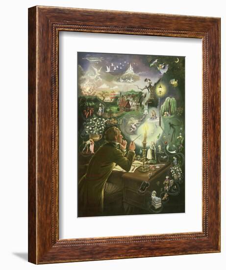 Hans Christian Andersen-Anne Grahame Johnstone-Framed Giclee Print