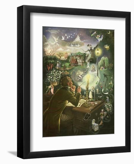 Hans Christian Andersen-Anne Grahame Johnstone-Framed Giclee Print