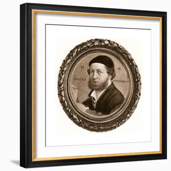 Hans Holbein, 1543-Hans Holbein the Younger-Framed Giclee Print