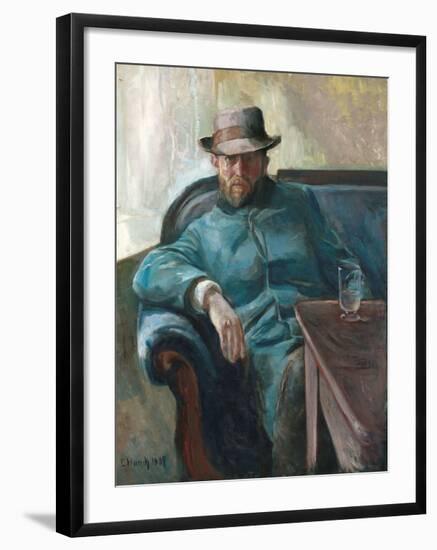 Hans Jæger-Edvard Munch-Framed Premium Giclee Print
