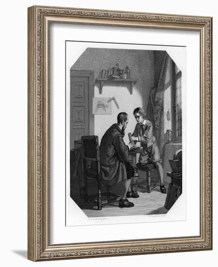 Hans Jansen and His Son Sacharias, C1870-H Sluyter-Framed Giclee Print