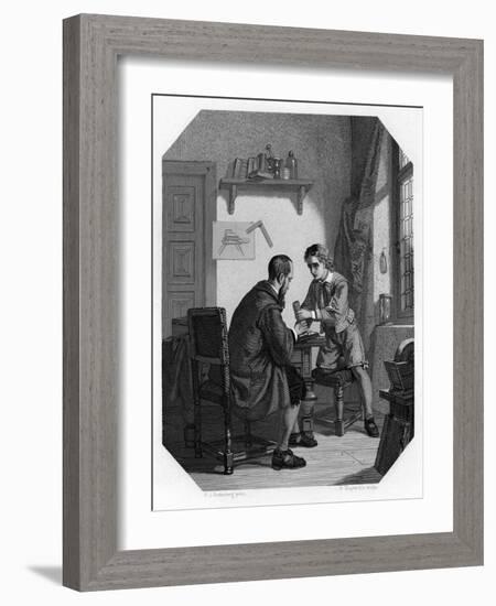 Hans Jansen and His Son Sacharias, C1870-H Sluyter-Framed Giclee Print