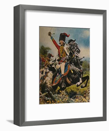 'Hans Joachim von Ziethen 1699-1786. - Gemälde von W. Schuch', 1934-Unknown-Framed Giclee Print