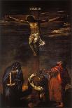 Crucifixion (Christ on the Cross with the Virgin, St John and St Dominic)-Hans Maler-Giclee Print