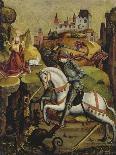 St. George Fighting the Dragon-Hans Mayr von Landshut-Mounted Giclee Print
