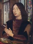 Portrait of a Man Against a Landscape, C.1470 (Panel)-Hans Memling-Giclee Print