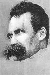 Friedrich Wilhelm Nietzsche, German Philospher and Writer-Hans Olde-Mounted Giclee Print
