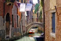 Clothes lines, Venice, UNESCO World Heritage Site, Veneto, Italy, Europe-Hans-Peter Merten-Photographic Print