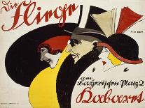 German Advertisement for the Cabaret 'Die Fliege' in Berlin, Printed by Hollerbaum and Schmidt,…-Hans Rudi Erdt-Giclee Print