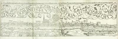 Town View of Vienna in 1548, 1550-Hans Rudolf Manuel Deutsch-Giclee Print