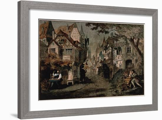 Hans Sachs, Scene 2 from 'Die Meistersinger'-null-Framed Giclee Print
