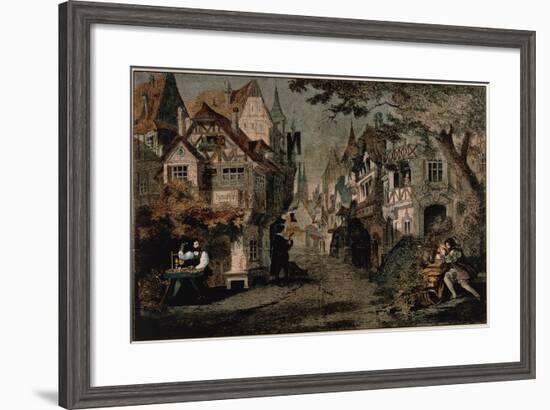 Hans Sachs, Scene 2 from 'Die Meistersinger'-null-Framed Giclee Print
