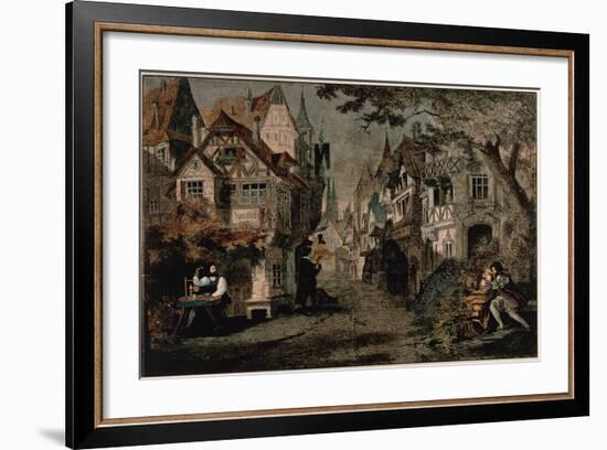 Hans Sachs, Scene 2 from 'Die Meistersinger'-null-Framed Giclee Print