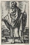 Saint Jude Thaddeus, 1541-46 (Engraving)-Hans Sebald Beham-Giclee Print