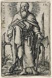 Saint Andrew, 1541-46 (Engraving)-Hans Sebald Beham-Giclee Print