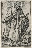 Saint Thomas, 1541-46 (Engraving)-Hans Sebald Beham-Giclee Print
