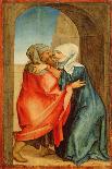 Meeting of Joachim and Anne (Oil on Panel)-Hans Suess Kulmbach-Framed Giclee Print