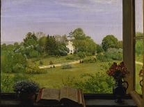 The Oed, View of Holzhausenpark, Frankfurt, 1883-Hans Thoma-Framed Giclee Print