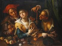 Bacchus, Venus and Cupid-Hans von Aachen-Giclee Print