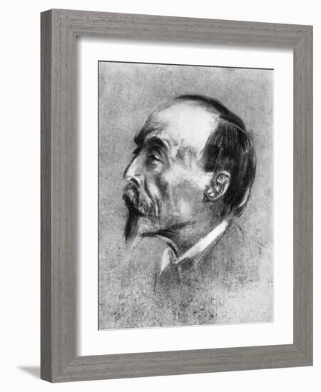 Hans von Bulow (Bülow)-Franz Seraph von Lenbach-Framed Giclee Print