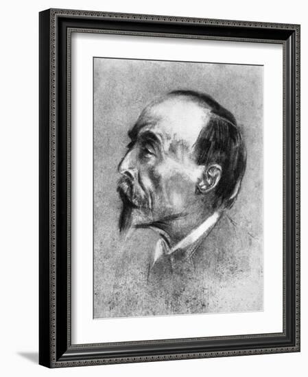 Hans von Bulow (Bülow)-Franz Seraph von Lenbach-Framed Giclee Print