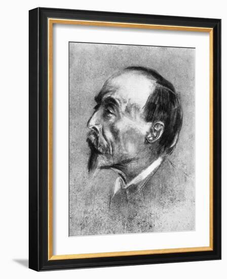 Hans von Bulow (Bülow)-Franz Seraph von Lenbach-Framed Giclee Print