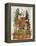 Hansel and Gretel Outside the Gingerbread House-Ludwig Richter-Framed Premier Image Canvas