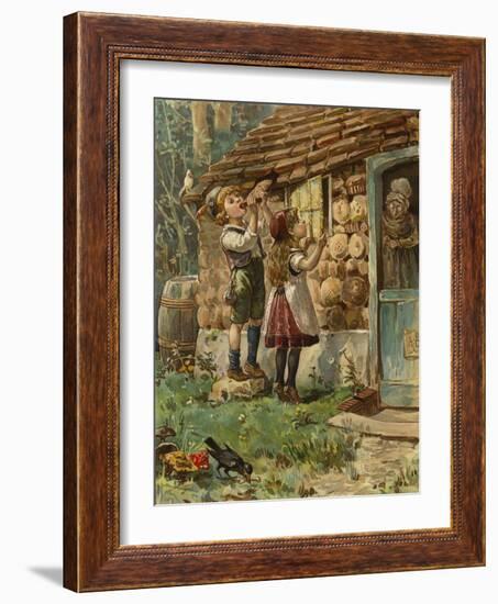 Hansel and Gretel-null-Framed Giclee Print