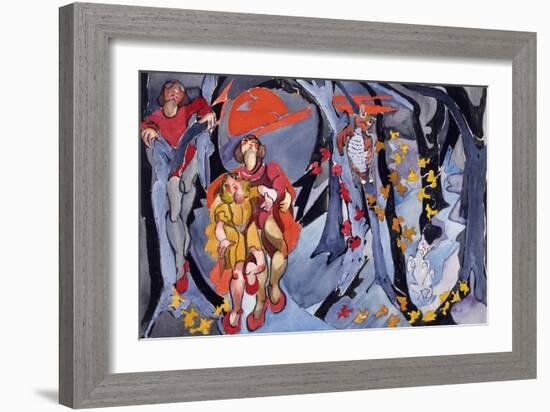 Hansel and Gretel-Zelda Fitzgerald-Framed Art Print