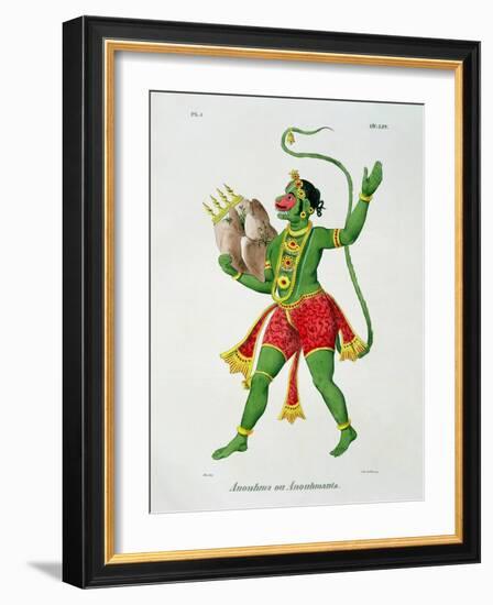 Hanuman-A Geringer-Framed Giclee Print