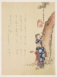 Spectator at a Window, C. 1847-1853-Hanzan Matsukawa-Framed Giclee Print