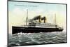 Hapag, Lijn, S.S. Rotterdam, Dampfschiff, Transatlantik-null-Mounted Giclee Print