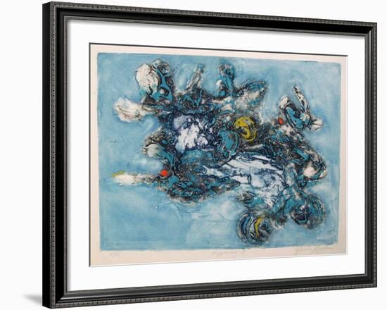 Happening II b-Yehuda Jordan-Framed Limited Edition