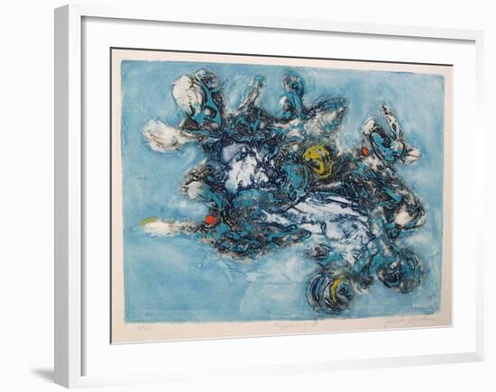 Happening II b-Yehuda Jordan-Framed Limited Edition