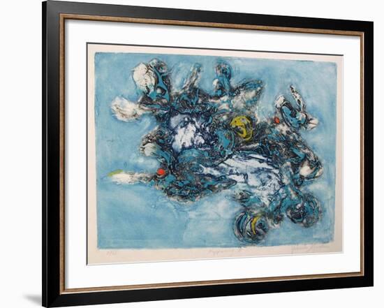 Happening II b-Yehuda Jordan-Framed Limited Edition