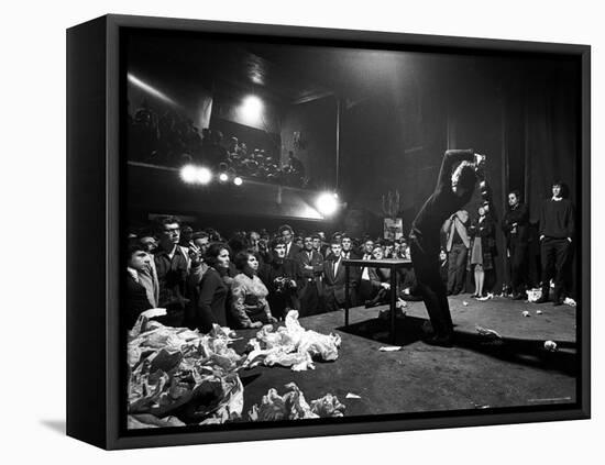 Happening Performed at the Festival of Free Expression-John Loengard-Framed Premier Image Canvas