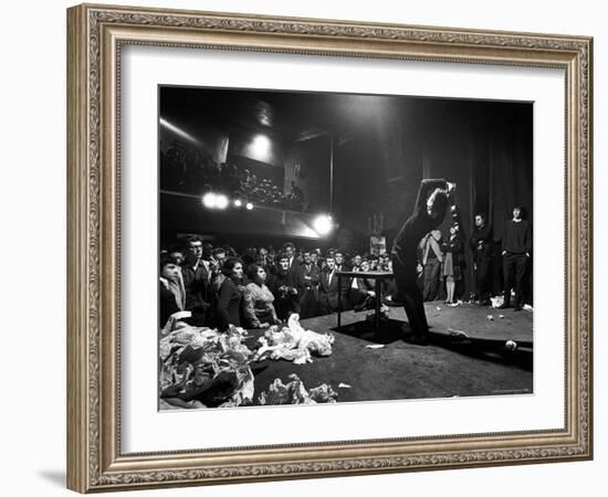 Happening Performed at the Festival of Free Expression-John Loengard-Framed Photographic Print