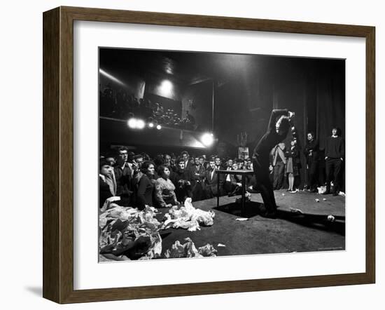 Happening Performed at the Festival of Free Expression-John Loengard-Framed Photographic Print