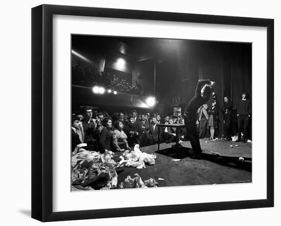 Happening Performed at the Festival of Free Expression-John Loengard-Framed Photographic Print
