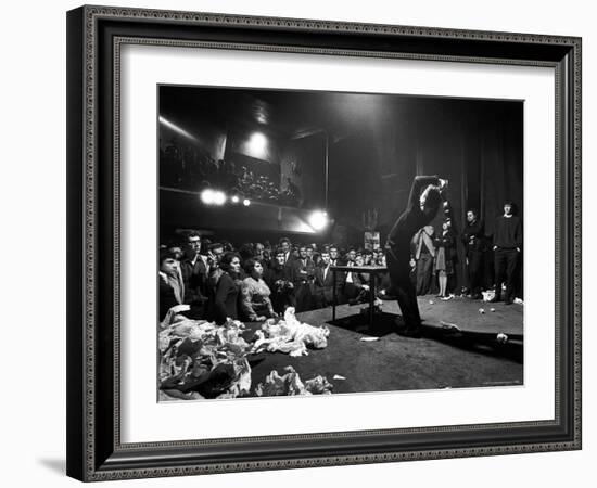 Happening Performed at the Festival of Free Expression-John Loengard-Framed Photographic Print