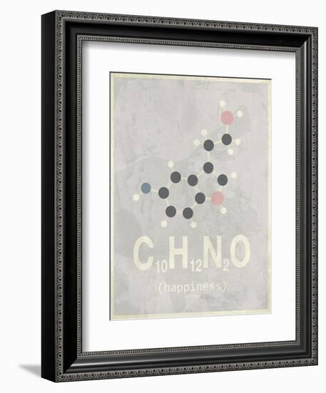 Happiennes - Medium Grey-TypeLike-Framed Premium Giclee Print