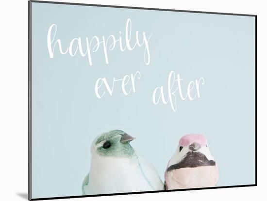Happily Ever after Love Birds-Susannah Tucker-Mounted Art Print