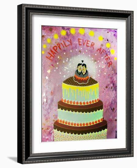 Happily Ever After-KASHINK-Framed Art Print