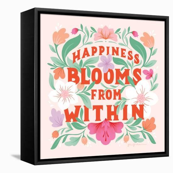 Happiness Blooms I-Gia Graham-Framed Premier Image Canvas