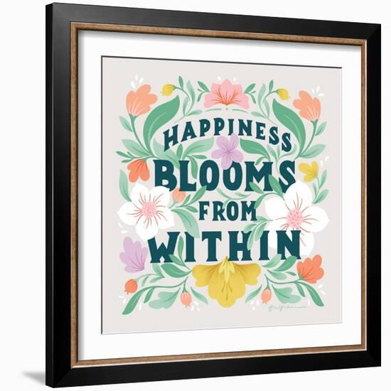 Happiness Blooms II-Gia Graham-Framed Photographic Print