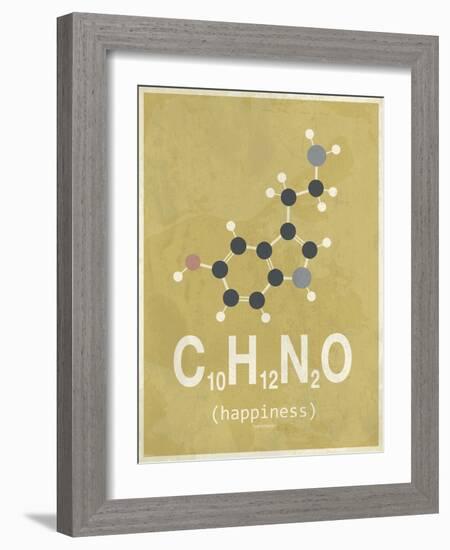 Happiness - Carry-TypeLike-Framed Art Print