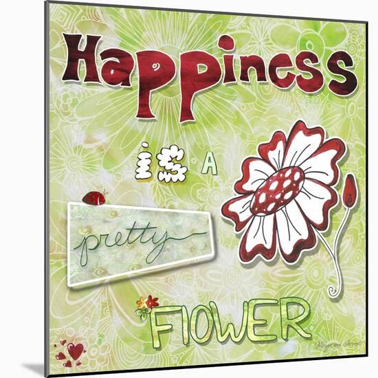 Happiness Is a Pretty Flower-Megan Aroon Duncanson-Mounted Giclee Print