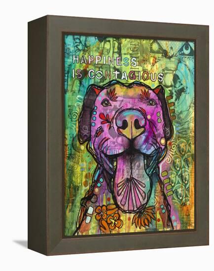 Happiness is Contagious-Dean Russo- Exclusive-Framed Premier Image Canvas